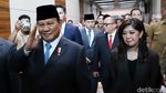 Jelang Akhir Jabatan, Menhan Prabowo Pamit ke Komisi I DPR