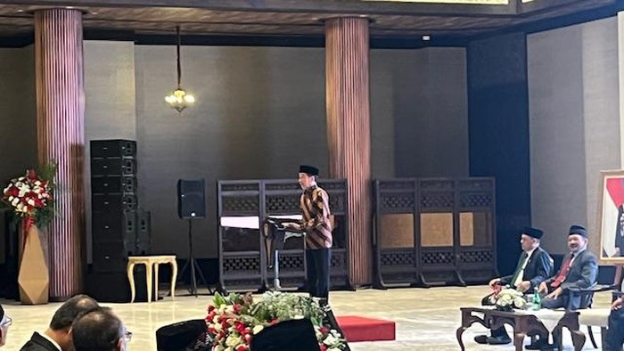 Jokowi di IKN (Eva/detikcom)
