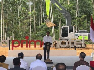 Ke IKN Butuh Waktu 2 Jam, Jokowi: Kalau Tol Selesai 45 Menit-Ada Bandara 15 Menit