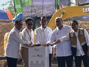 Jokowi Groundbreaking Hutan Kota Plataran di IKN: Sediakan Venue Kelas Dunia