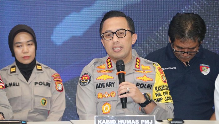 Kabid Humas Polda Metro Jaya Kombes Ade Ary Syam Indradi