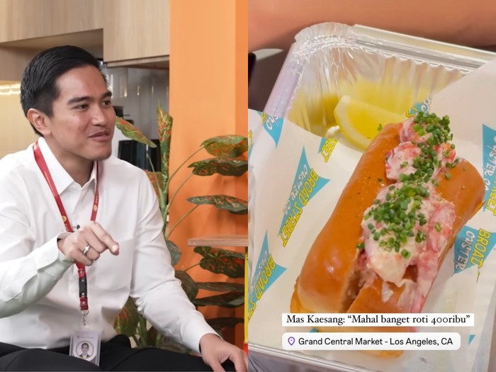 Kaesang komentari soal Erina Gudono Pamer Roti Lobster Rp 400 Ribu