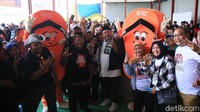 Rano Karno juga menghadiri deklarasi dukungan pemuda kaum Betawi.  
