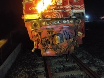 Tabrakan KA Taksaka-Truk Molen di Sedayu Bantul Berawal Sopir Terobos Palang