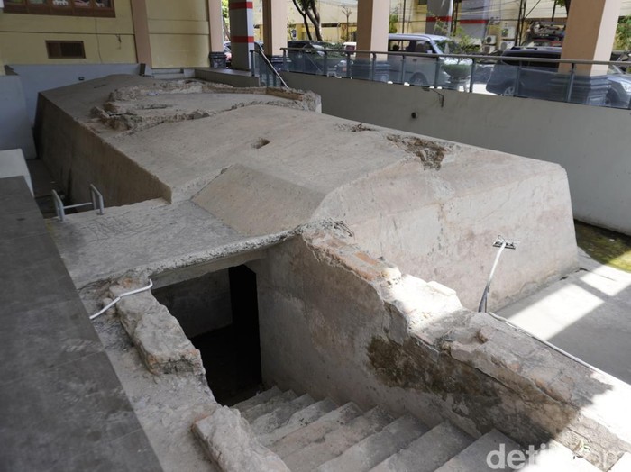 Kondisi bunker kuno di Balai Kota Solo, Rabu (18/9/2024).