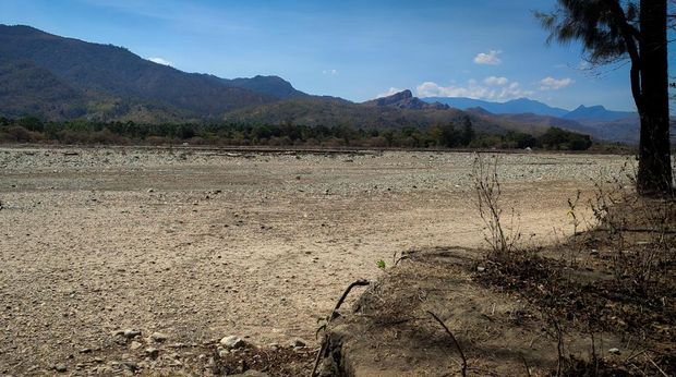 Perbatasan RI Timor Leste di Oepoli, Kab Kupang, NTT