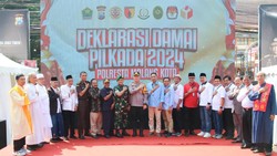 Doa Bersama Lintas Agama dan Pemilu Damai Dideklarasikan di Kota Malang