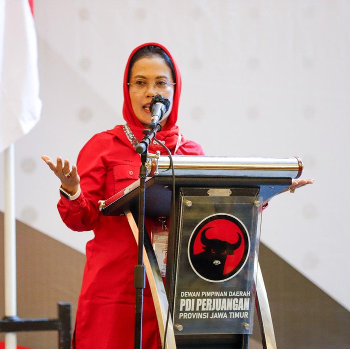 Sekretaris DPD PDIP Jatim Dr Sri Untari Bisowarno