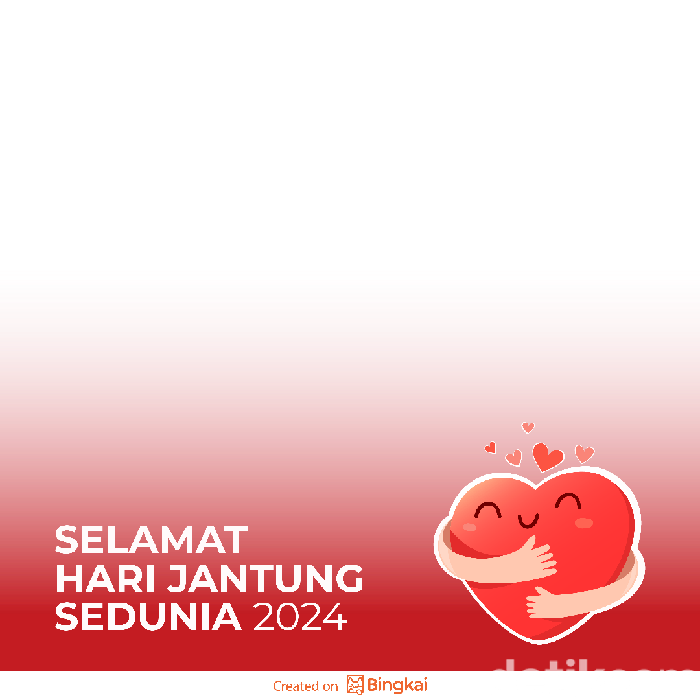 Twibbon Hari Jantung Sedunia 2024