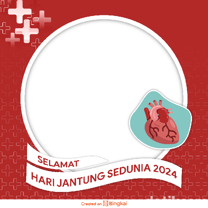 Twibbon Hari Jantung Sedunia 2024
