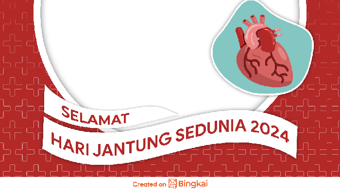 Twibbon Hari Jantung Sedunia 2024