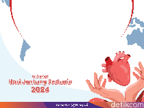 25 Twibbon Hari Jantung Sedunia 2024 Keren, Cocok Dibagikan di Medsos