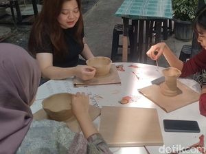 Yuk! Lepas Stres dengan Membuat Keramik