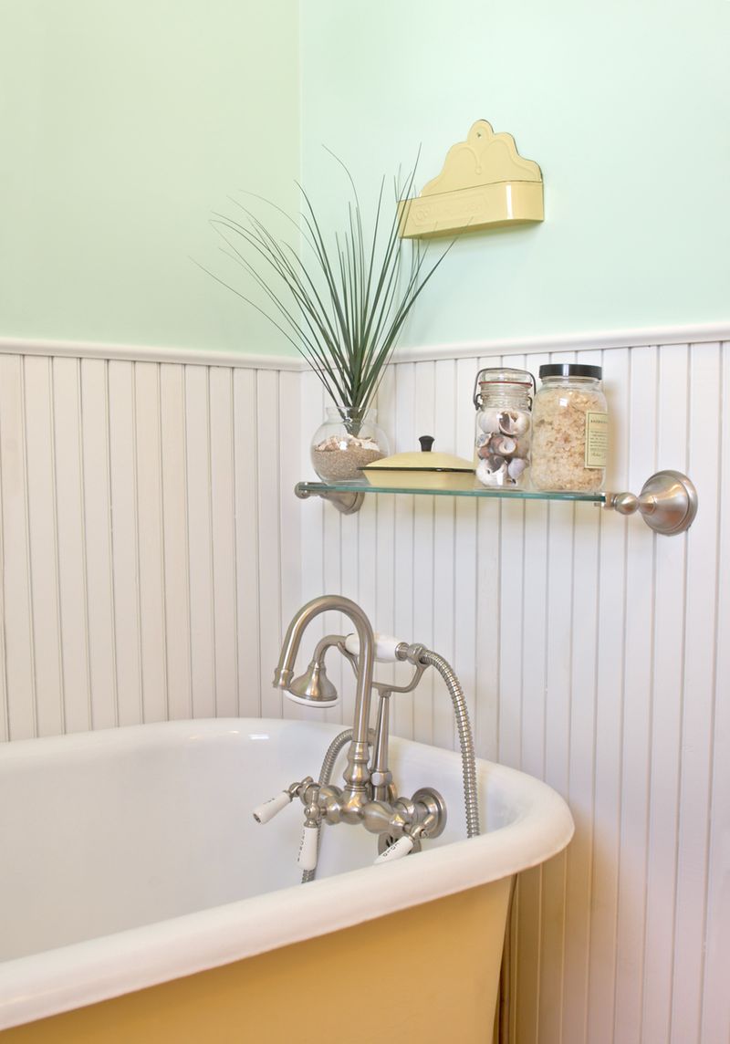 Serene bathroom
