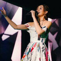 Melalui akun Instagram pribadi Aaliyah membagikan momen saat dirinya tampil mengisi acara di Infotainment Awards 2024. Menawan, wanita 22 tahun itu terlihat tampil mengenakan gaun bermotif koran. Foto: Instagram/@aaliyah.massaid