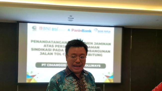 Direktur Keuangan CCT Yefri Rahardja