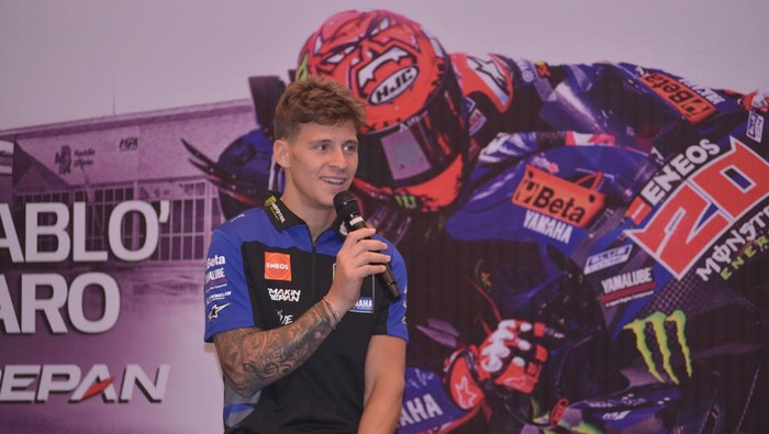 Fabio Quartararo di Lombok