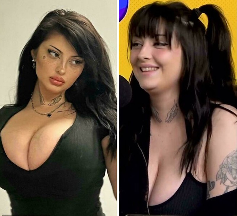 Foto di Medsos VS Kenyataan