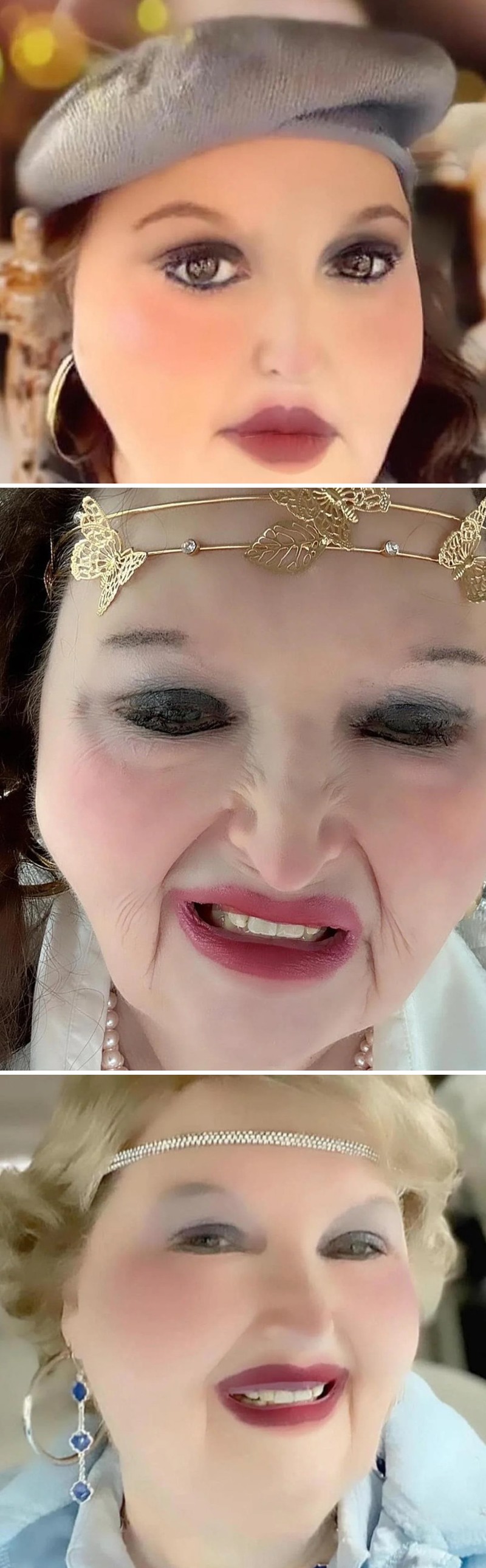 Foto di Medsos VS Kenyataan