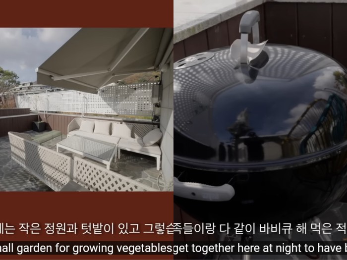 Dapur di rumah Jung So Min