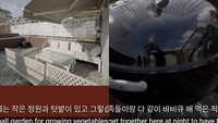 Rooftop rumahnya itu juga memiliki fungsi untuk BBQ bersama keluarga. Di sampingnya juga ada area kebun kecil yang biasanya digunakan untuk menanam sayuran. Foto: YouTube