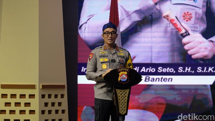 Kapolda Banten Irjen Suyudi Ario Seto (Bahtiar/detikcom)