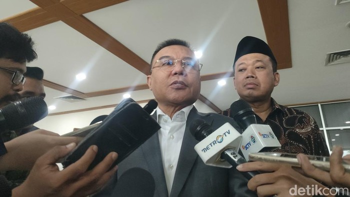 Ketua Harian Gerindra Dasco. (Dwi Rahmawati/detikcom).