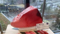Namanya Pameran Seni Oishisa 2022 berlokasi di Tokyo Solamachi. Pameran ini sekaligus ditujukan sebagai kontes, dengan berbagai karya bersaing untuk mendapatkan peringkat satu. Foto: soranews24.com