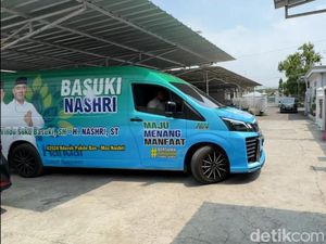 Mobil Branding Cabup Mejeng di Rumdin Wabup Kendal, Bawaslu: Potensi Melanggar