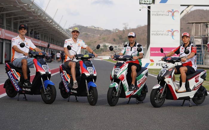 Motor Listrik Honda Jadi Motor Operasional Tim MotoGP Honda