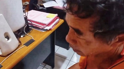 Pelaku pencurian saat parade Rider MotoGP diamankan polisi. Foto: Humas Polresta Mataram.