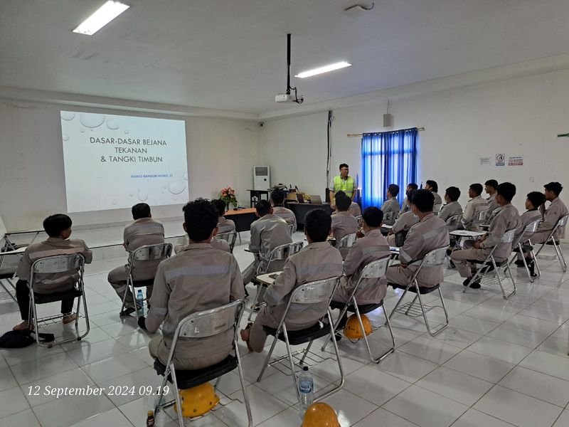 Pelatihan dan Sertifikasi K3 untuk Teknisi PUBT di PT GNI