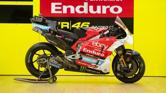 Pertamina Enduro VR46 pakai livery khusus di MotoGP Mandalika 2024