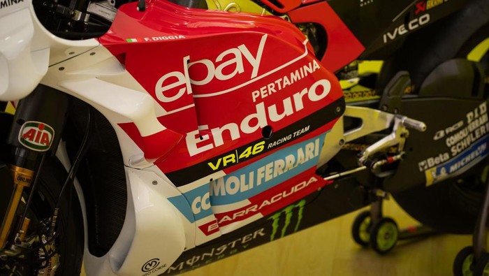 Pertamina Enduro VR46 pakai livery khusus di MotoGP Mandalika 2024