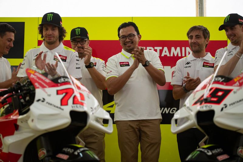 Pertamina Enduro VR46 pakai livery khusus di MotoGP Mandalika 2024