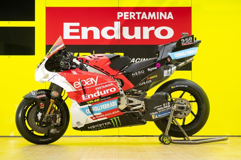 Pertamina Enduro VR46 pakai livery khusus di MotoGP Mandalika 2024