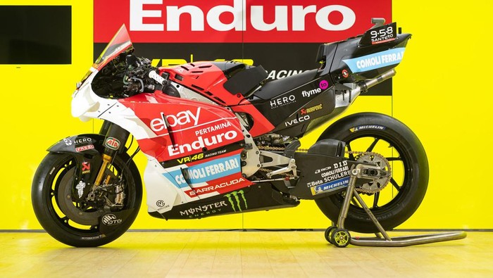 Pertamina Enduro VR46 pakai livery khusus di MotoGP Mandalika 2024 Pertamina Enduro VR46 pakai livery khusus di MotoGP Mandalika 2024