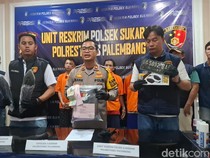 Sindikat Curanmor Modus Patah Setang Resahkan Warga Palembang Diringkus Polisi