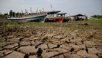 Potret Danau Puraquequara Brasil Mengering gegara Kemarau