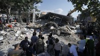 Akibatnya sejumlah wilayah di Lebanon mengalami kerusakan parah, seperti yang terjadi di Gaza.
