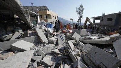 Potret Kerusakan di Lebanon Imbas Serangan Israel, Bak di Gaza