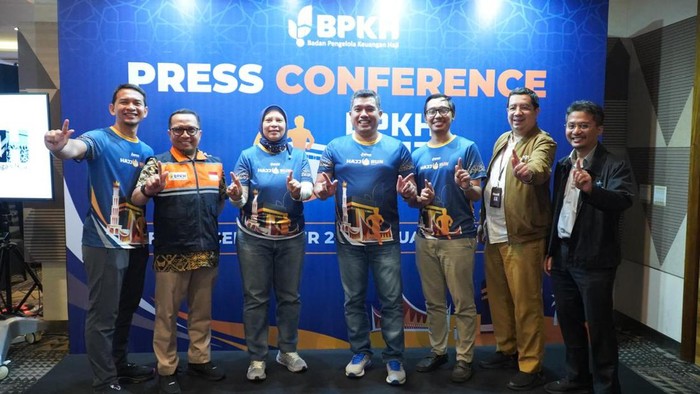Press Conference BPKH Hajj Run 2024 di Muamalat Tower, Rabu (25/9/2024)