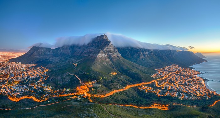 Table Mountain, Cape Town, Afrika Selatan