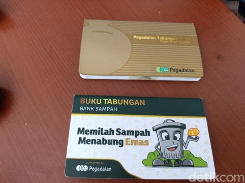 Tabungan emas BSI Sahate Pangandaran.