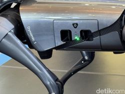 Aksi Robot Anjing Pintar Tecno Dynamic 1 yang Menggemaskan