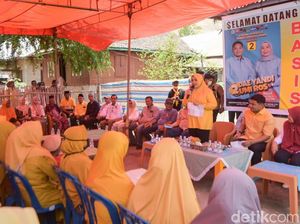 Kampanye Perdana Yandi-Ros di Pilbup Bima, Umi Dinda Jadi Jurkam