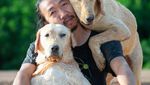 Foto: Lucu Banget Pose Anjing Bonceng Tuannya