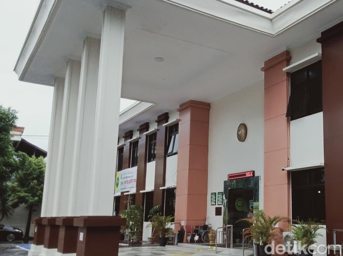 Gedung Pengadilan Negeri Klaten di jalan Jogja-Solo, Klaten Utara, Kabupaten Klaten, Jumat (27/9/2024).