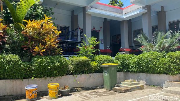 Gedung SD yang digunakan untuk belajar siswa SMPN 60 Bandung