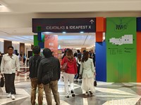 Suasana hari pertama IdeaFest 2024